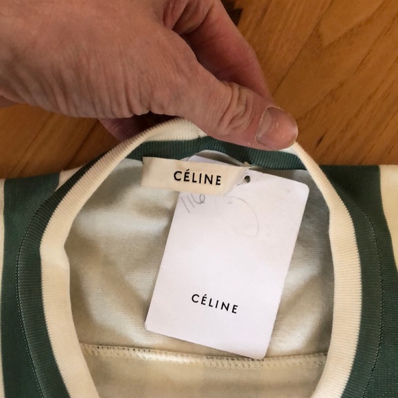NEW Céline striped pullover sweatshirt - Picture 4 of 7